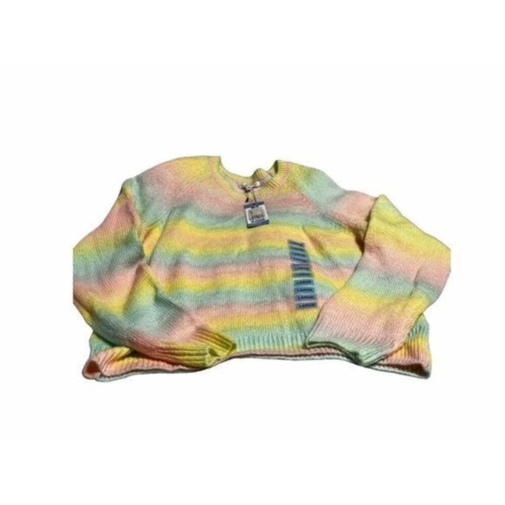 BB Dakota Multicolor Crew Neck Sweater